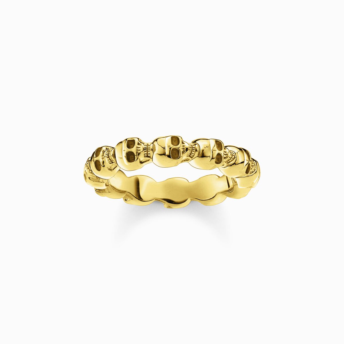 Ring skull gold