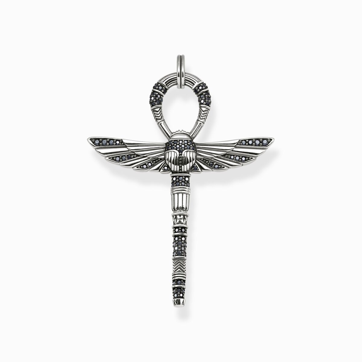 Pendant egyptian cross of life silver