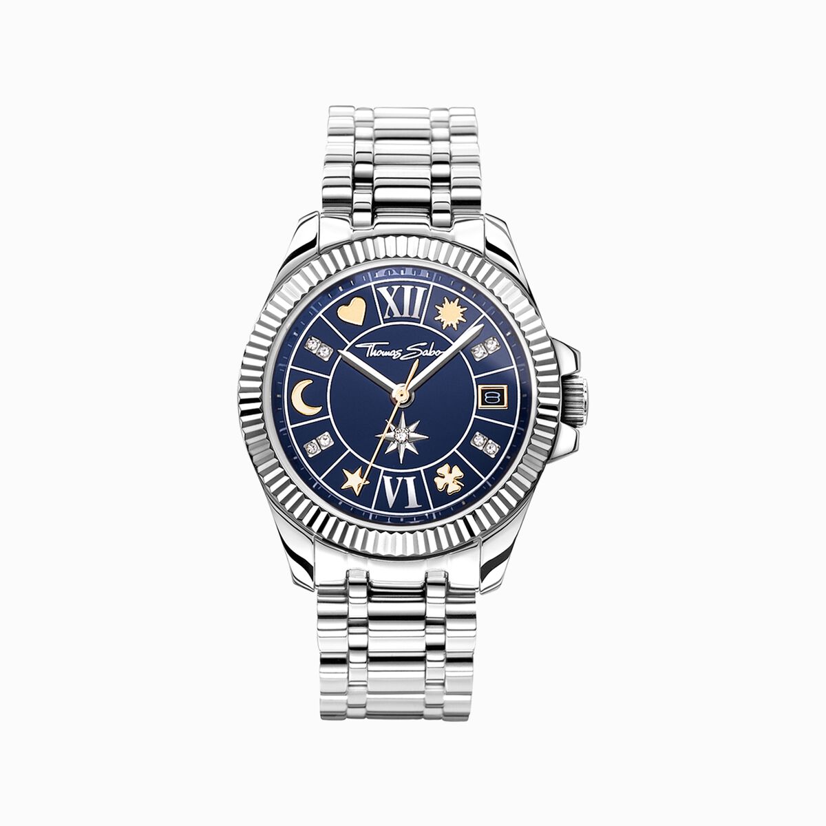Women’s watch lucky Charm, two-tone