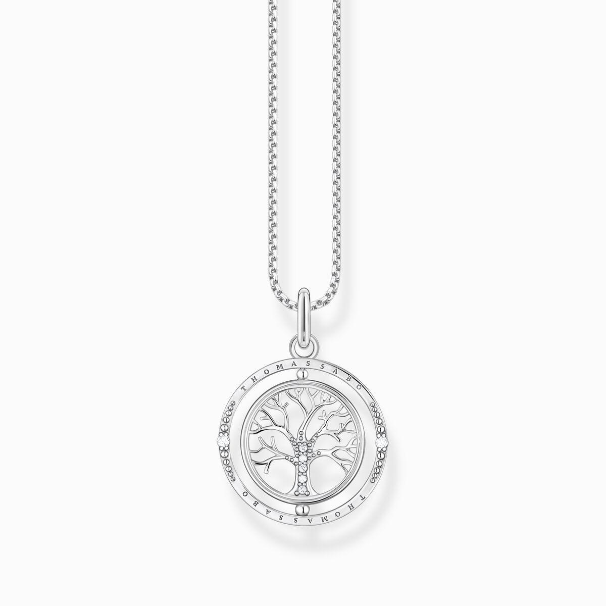 Necklace Tree of love silver