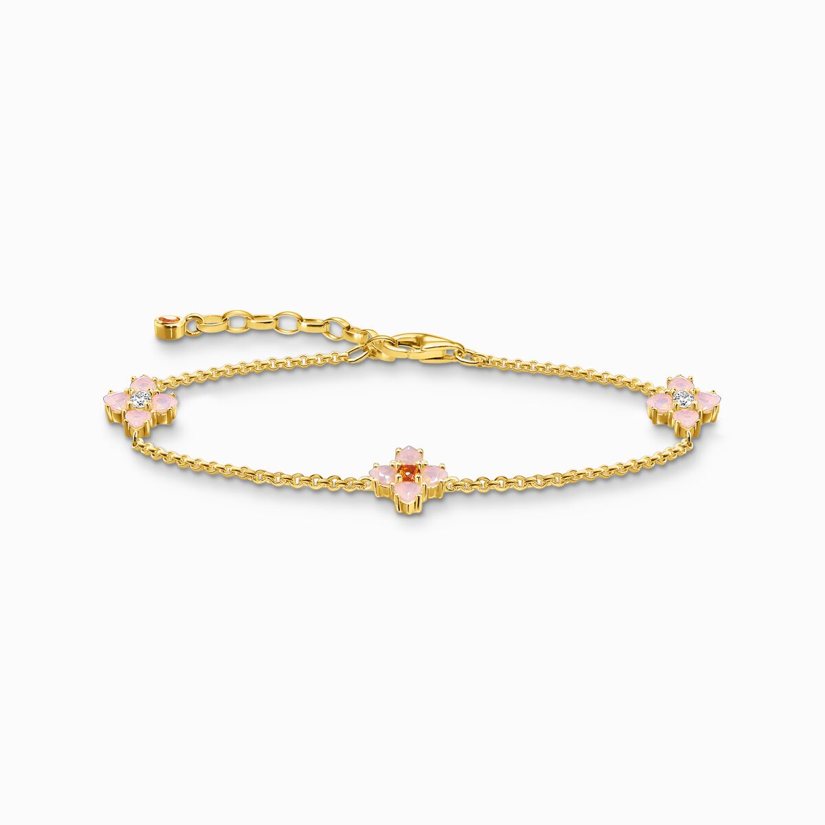Bracelet flower gold