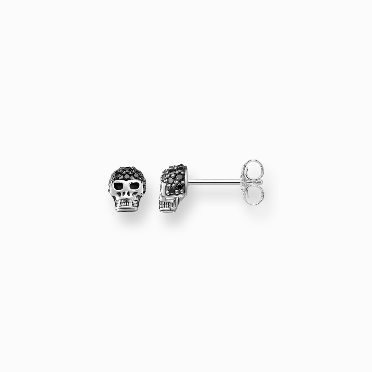 Ear studs skull