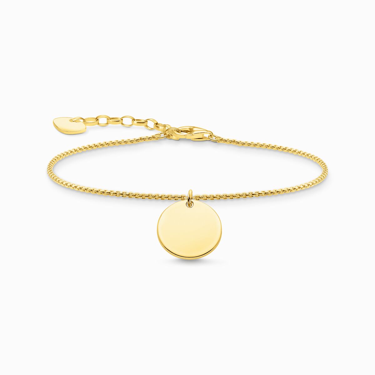 Bracelet disc gold