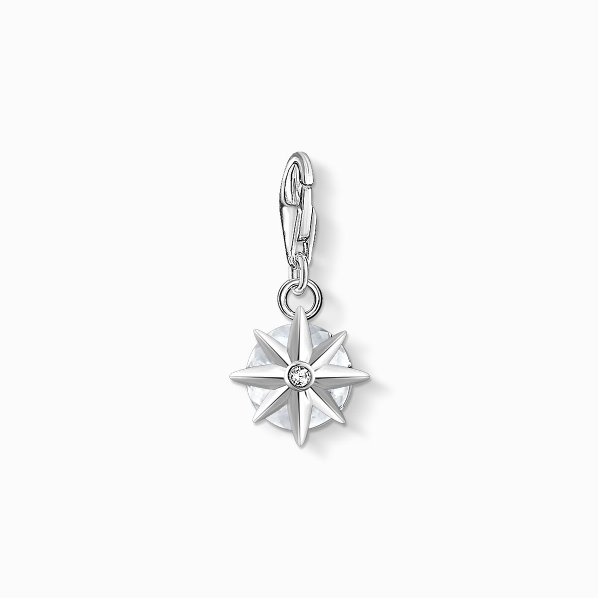 Charm pendant birth stone April