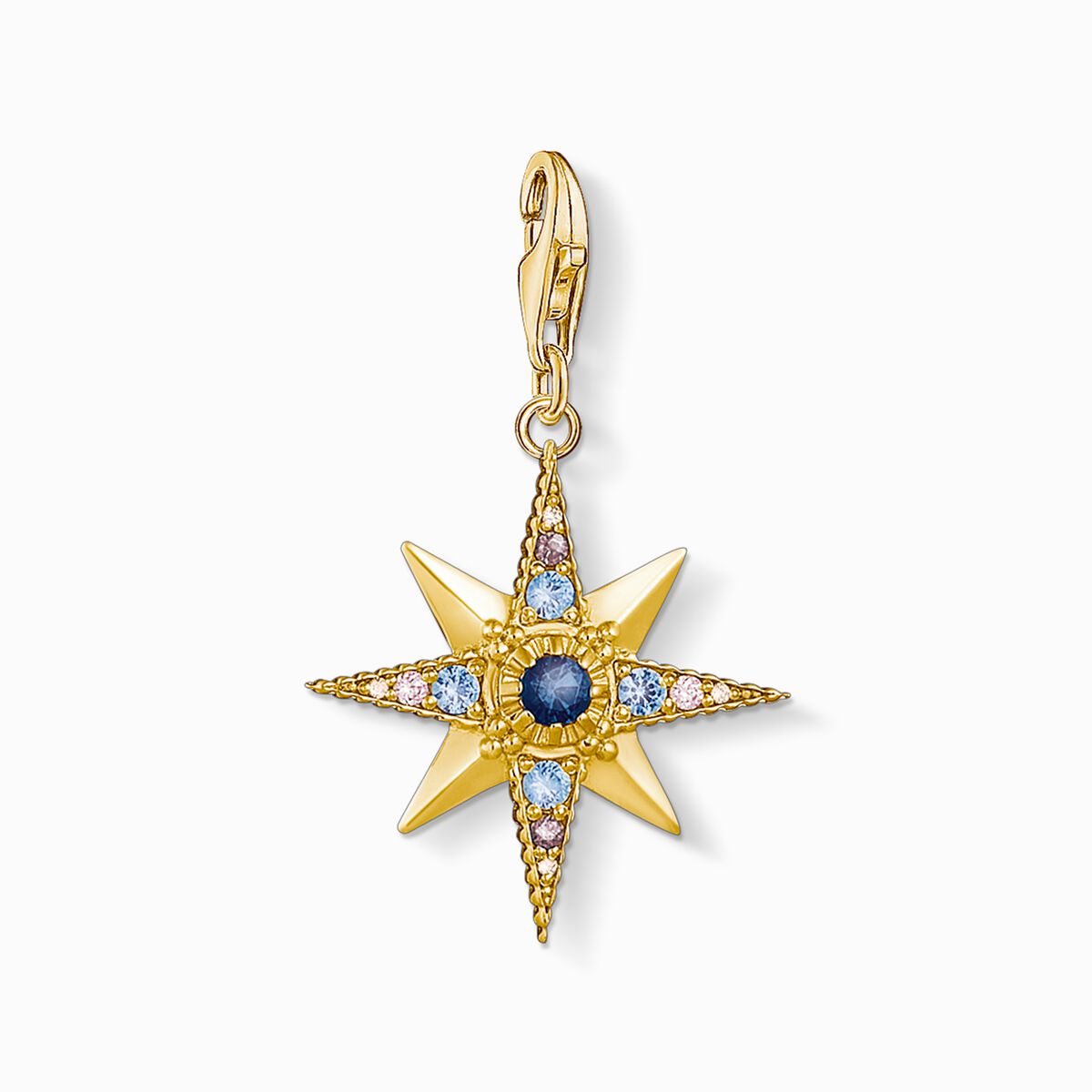 Charm pendant royalty star