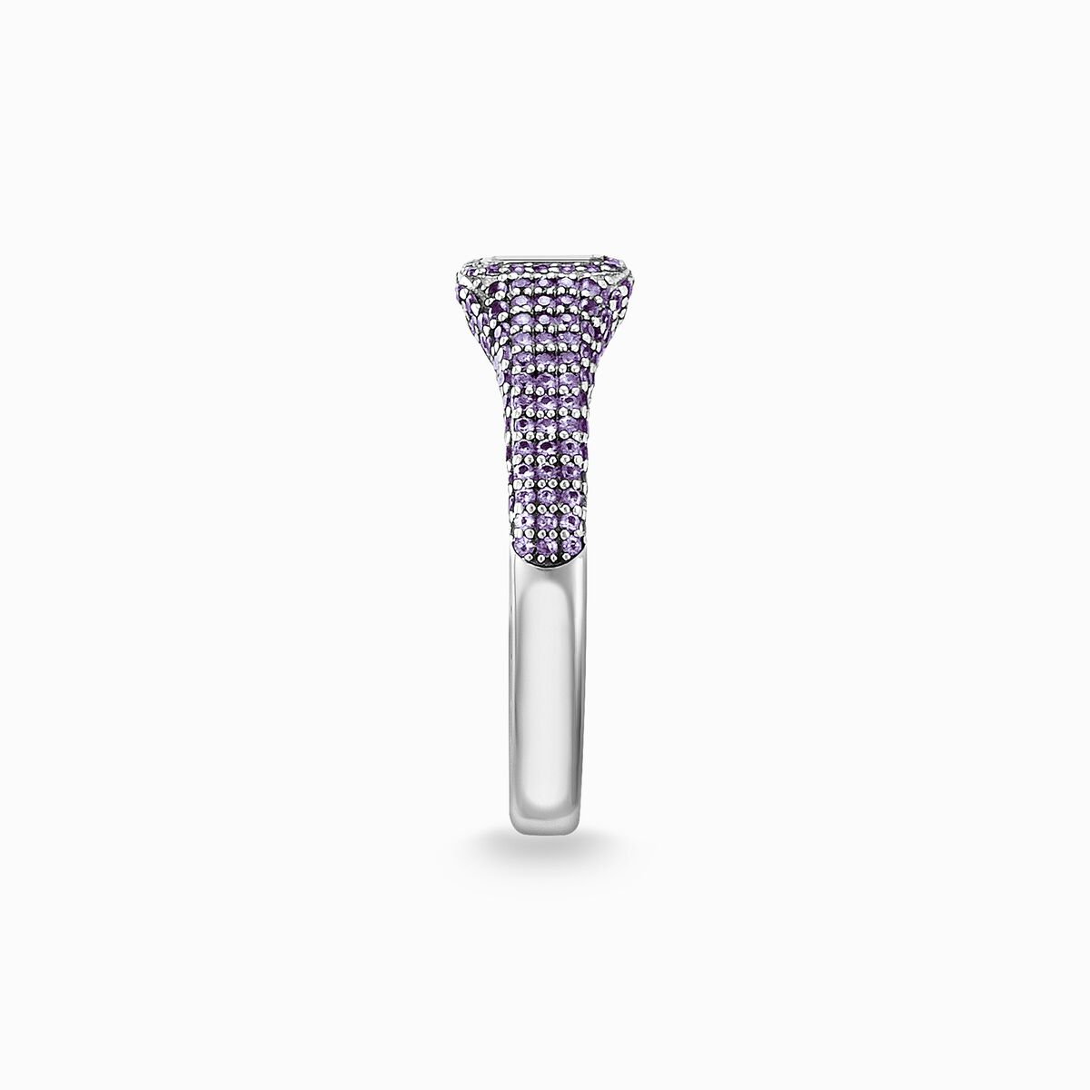 Ring colourful purple