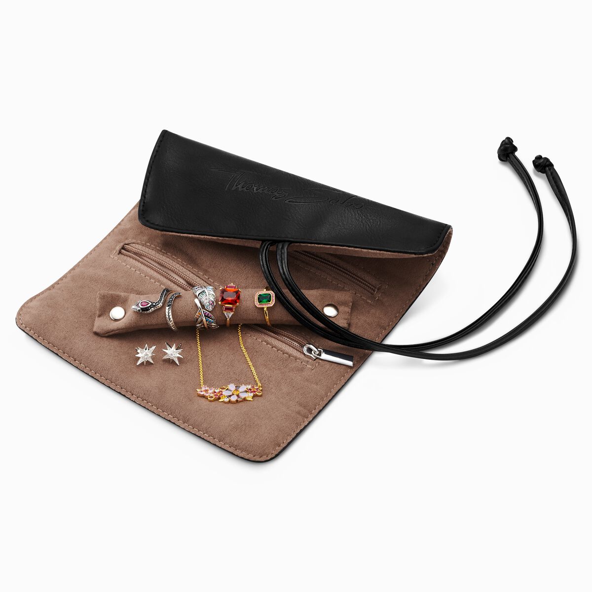 Jewellery roll black