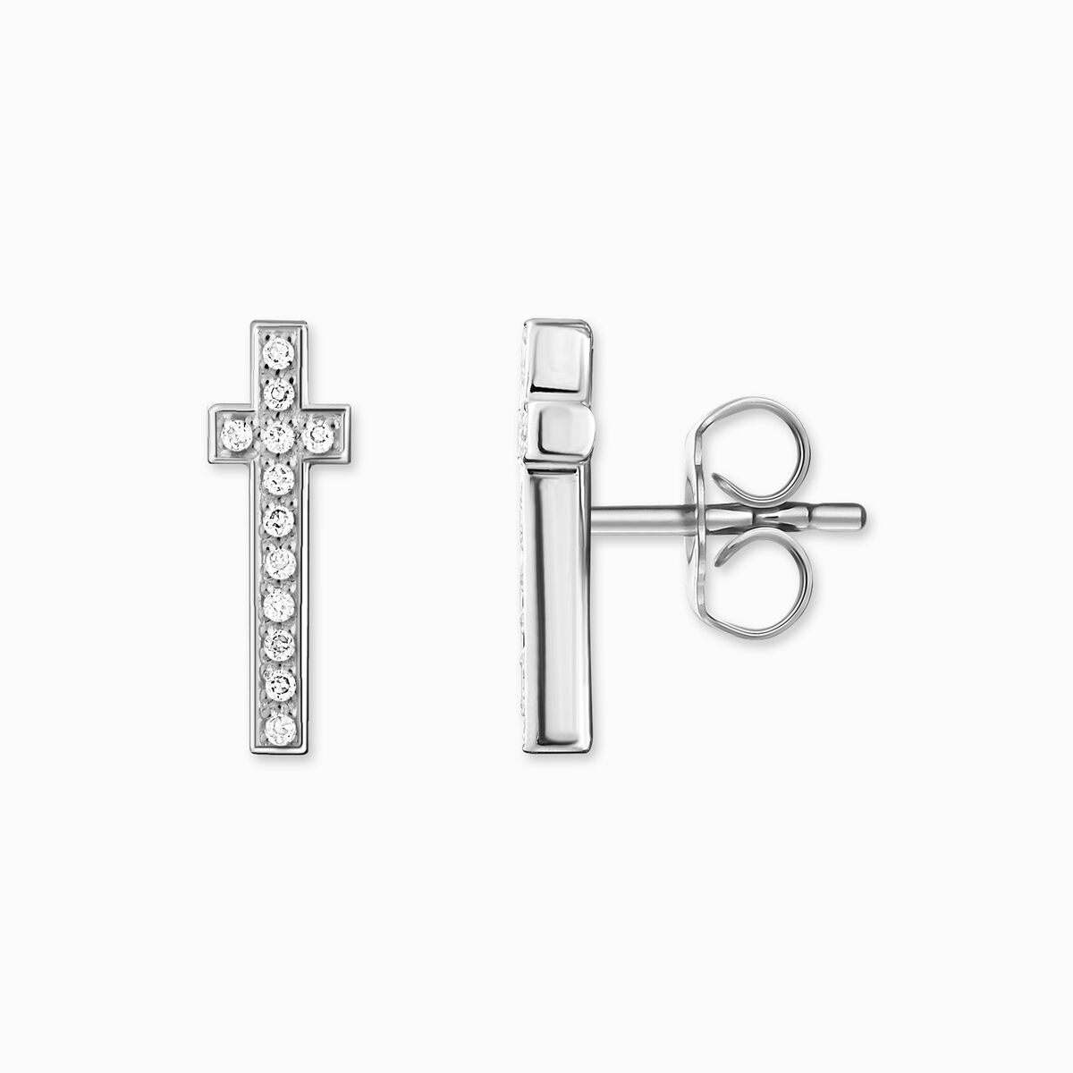 Ear studs cross