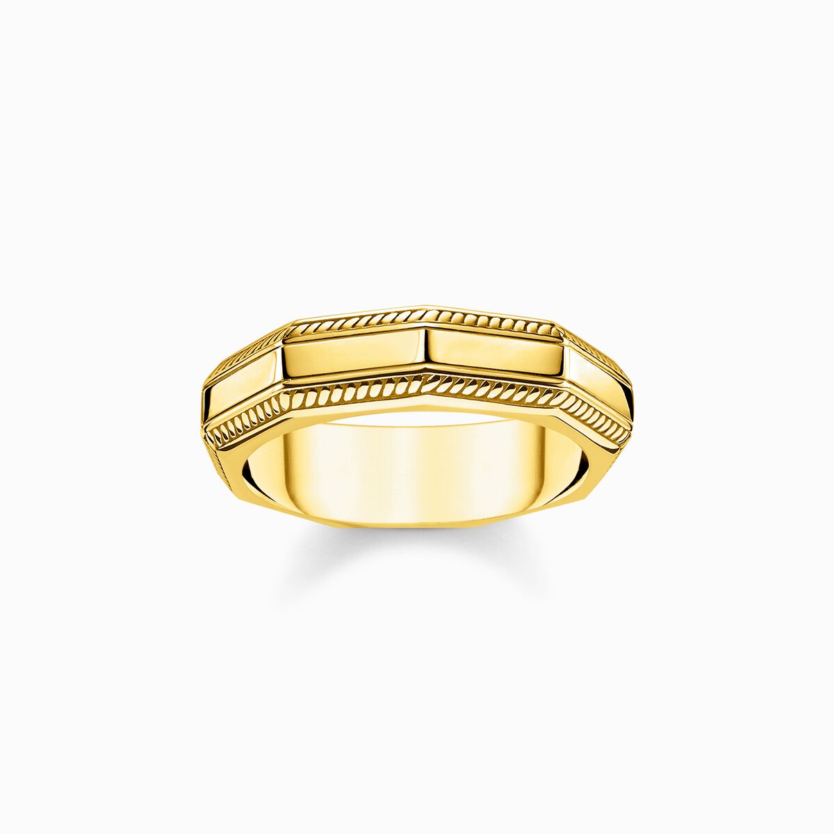 Ring angular gold