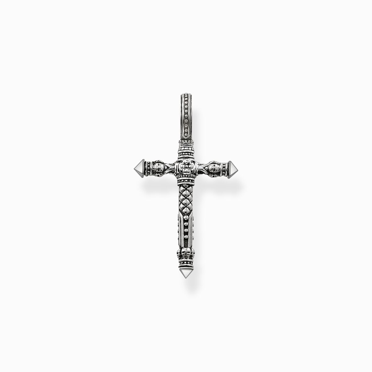 Pendant cross silver