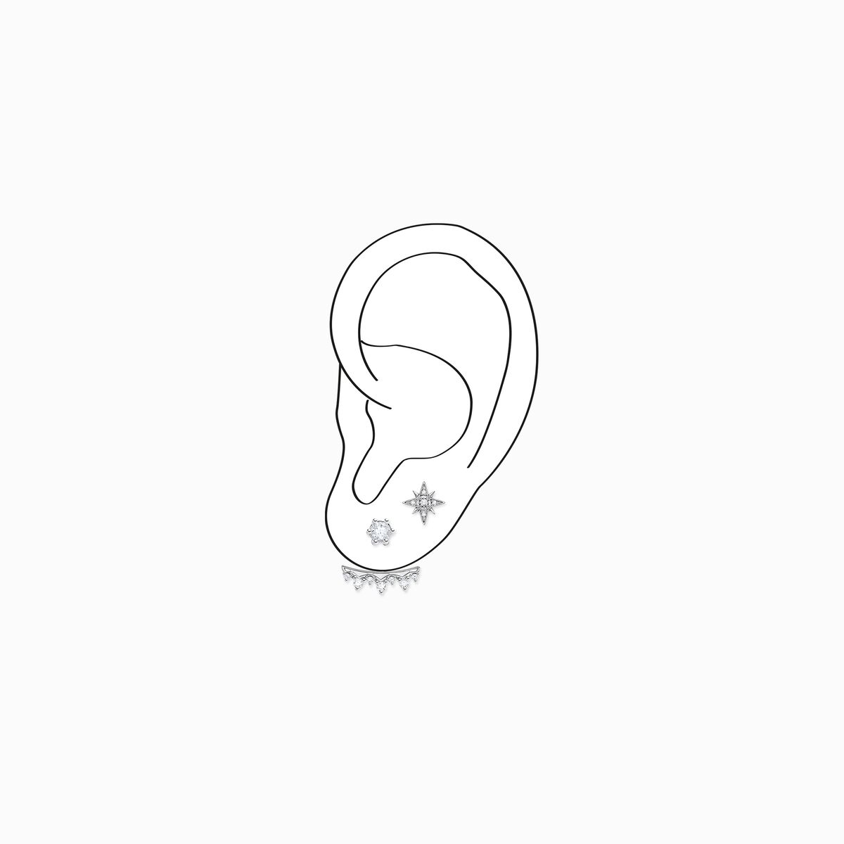 Charm Club Ear Candy Look 10