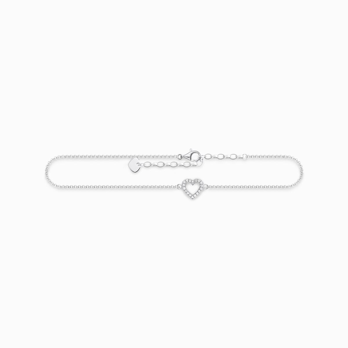 Anklet heart