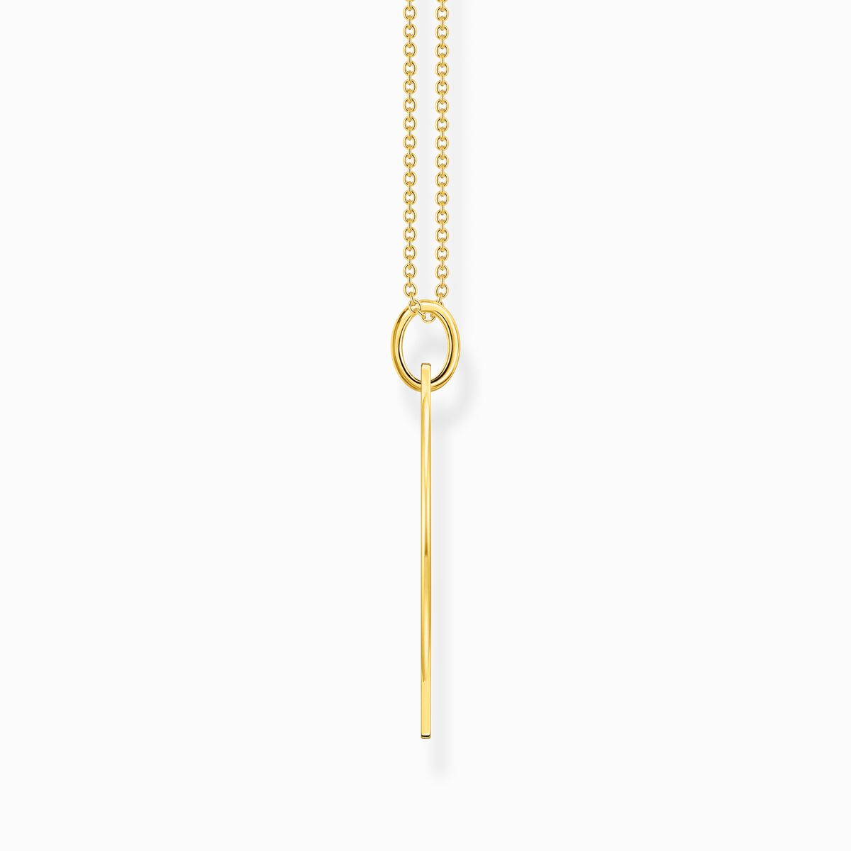 Necklace tag gold