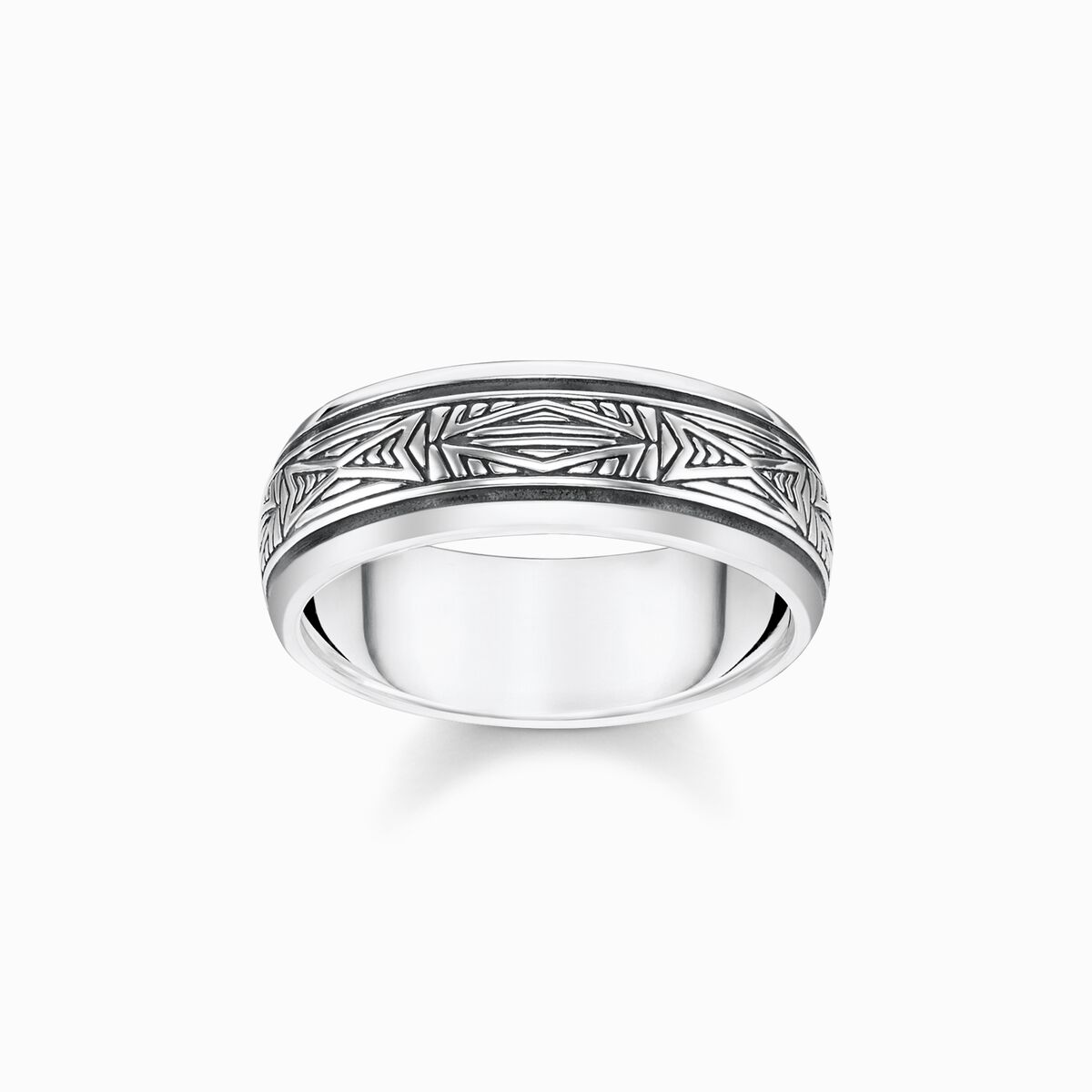 Ring ornaments, silver