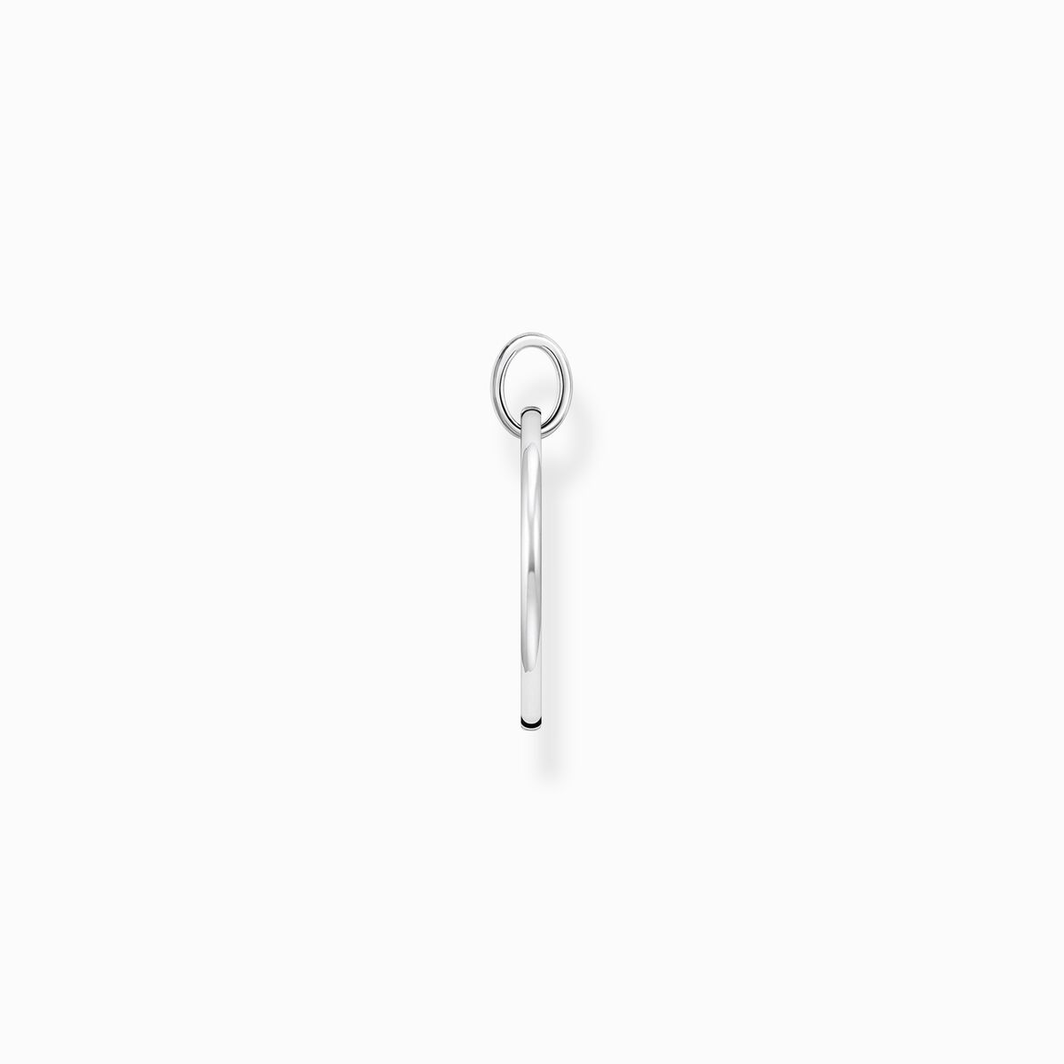 Pendant disc silver