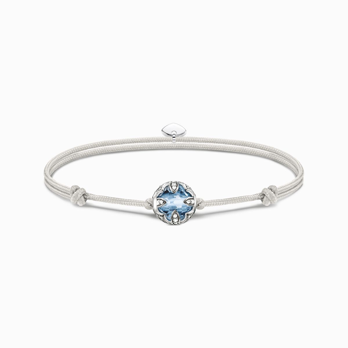 Bracelet Karma Secret with synthetic spinel blue Bead