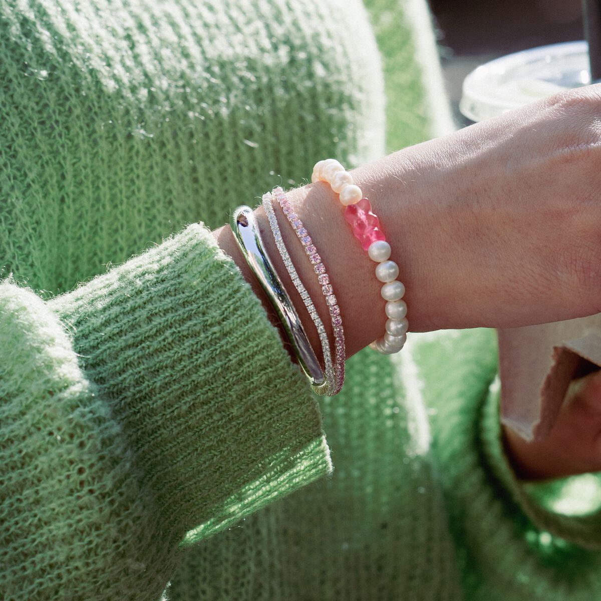 LOOK Bracelets pink