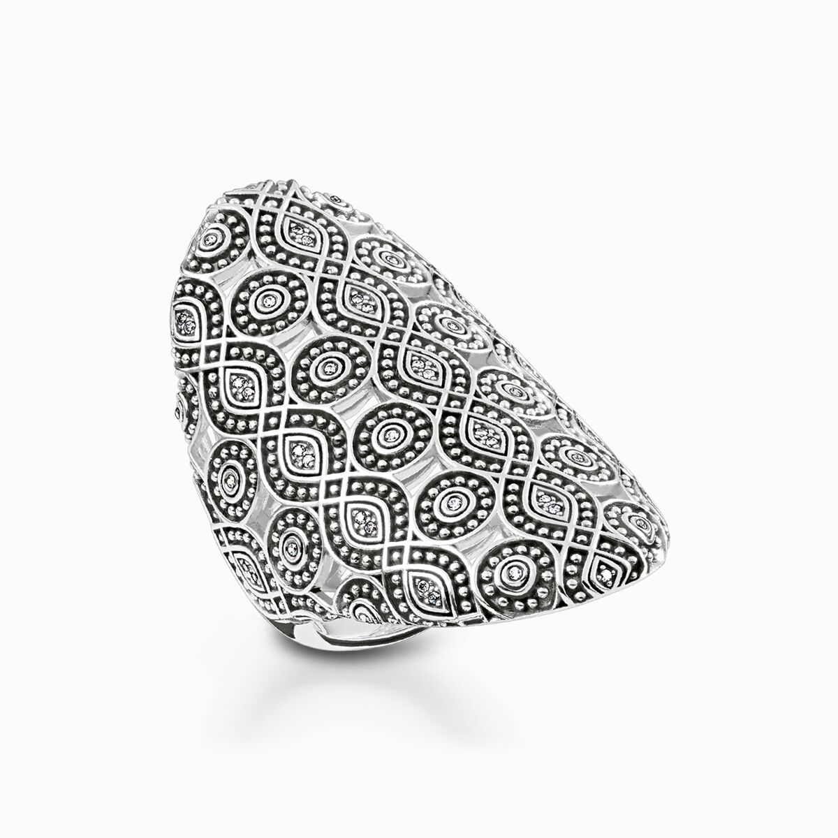 Ring ethno ornaments