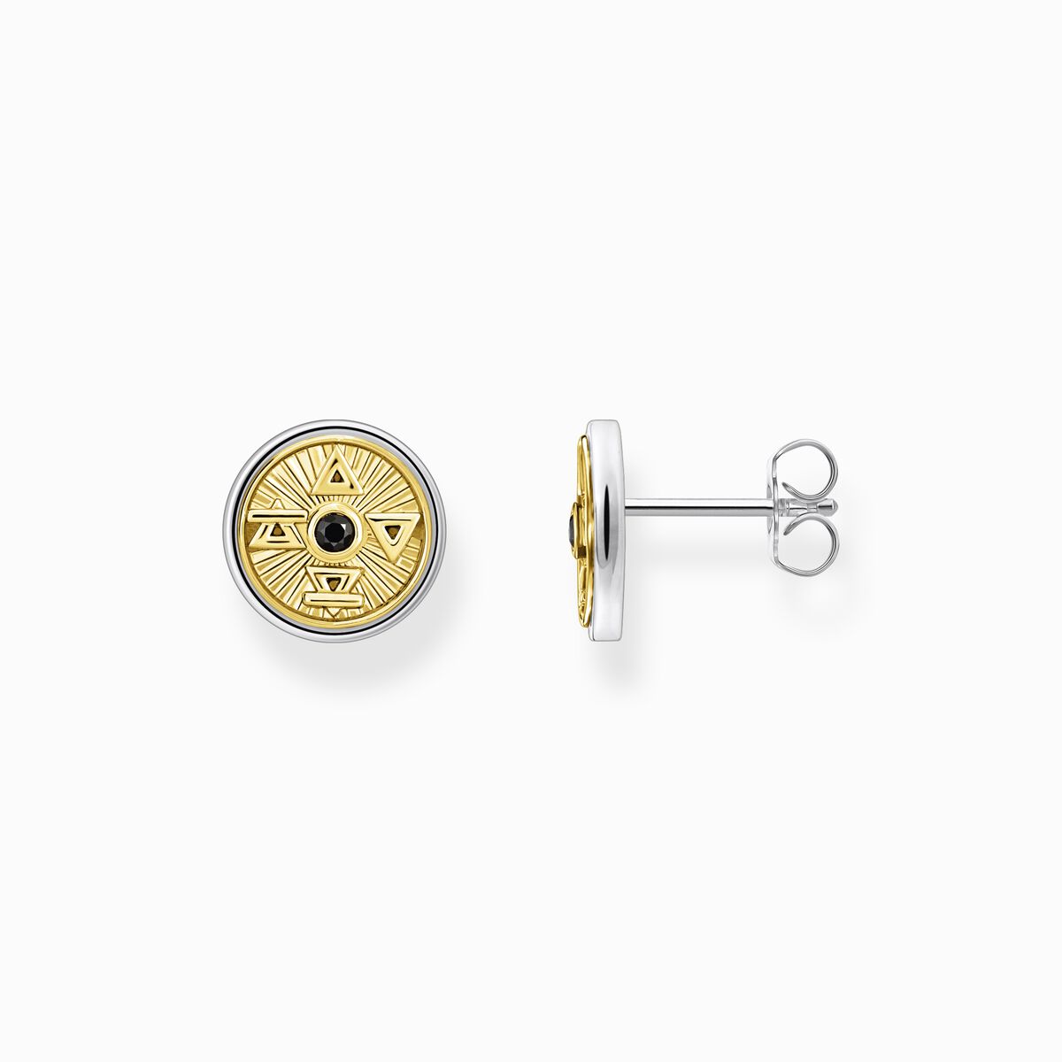 Ear studs elements of nature gold