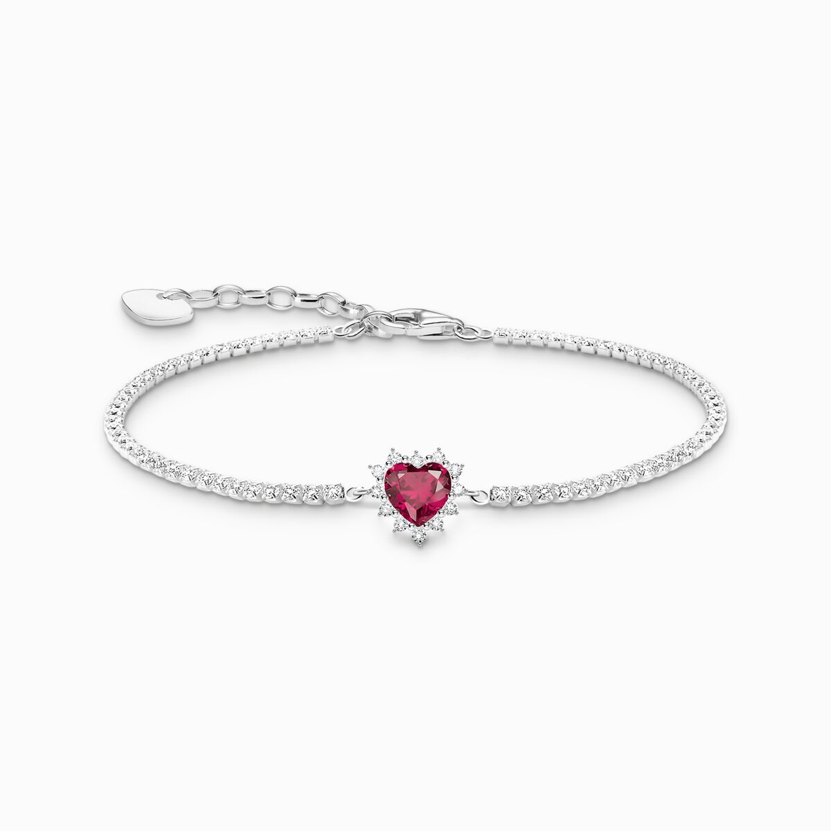 Silver Heart bracelet romance