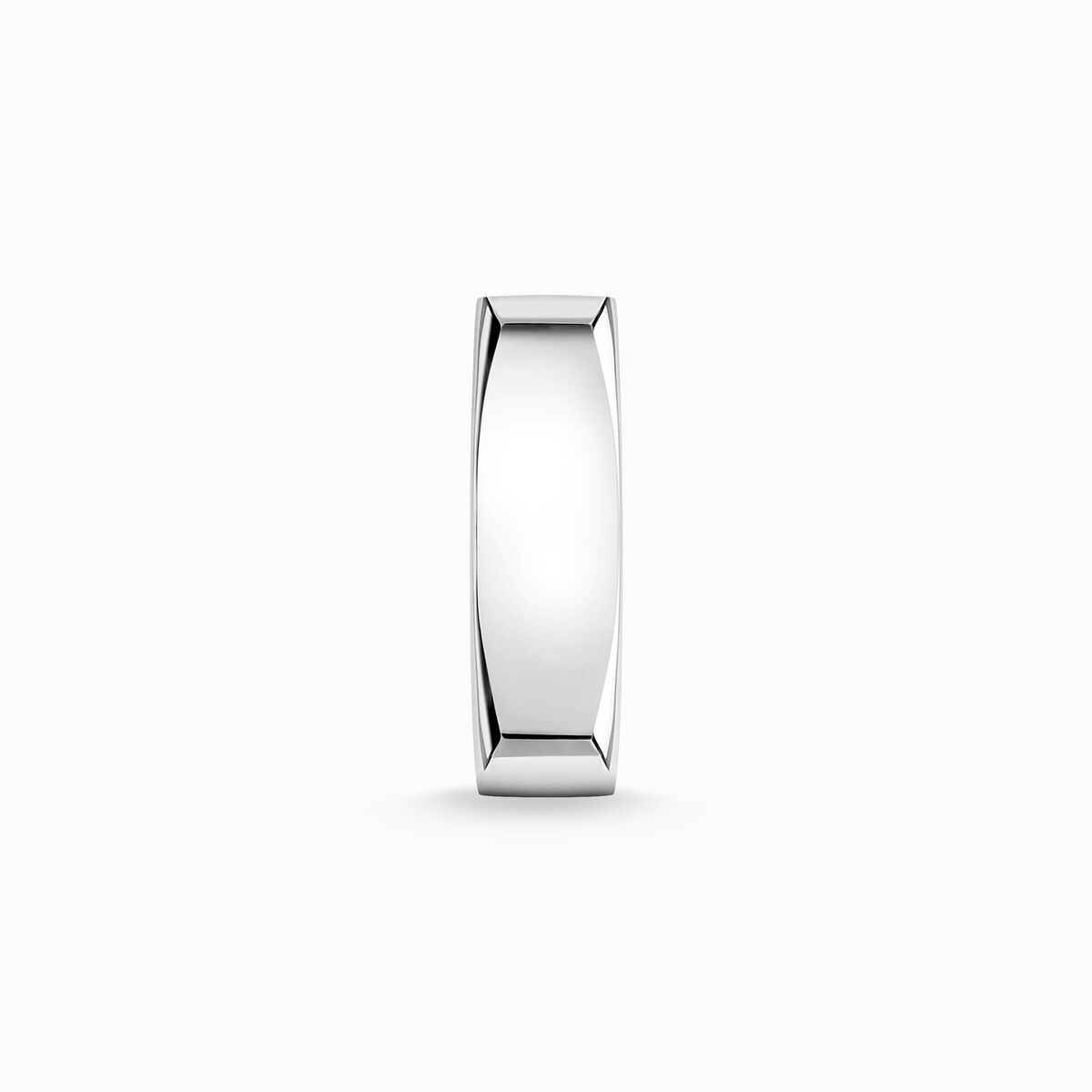 Ring angular silver