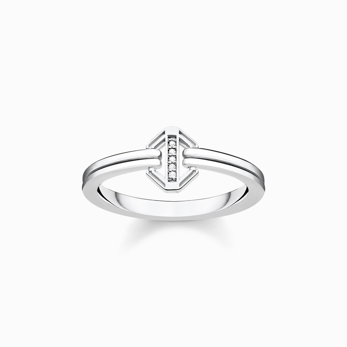 Ring vintage silver