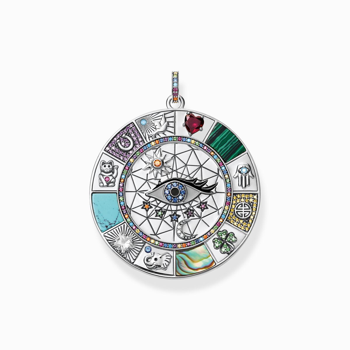 Pendant amulet magical lucky symbols