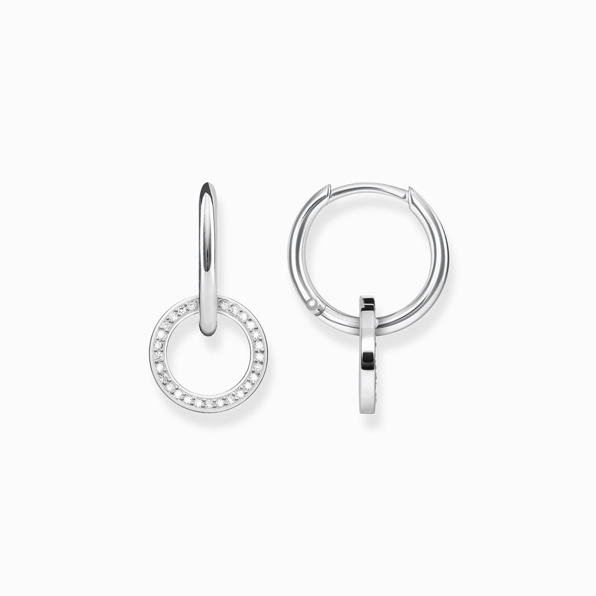 Hoop earrings circle
