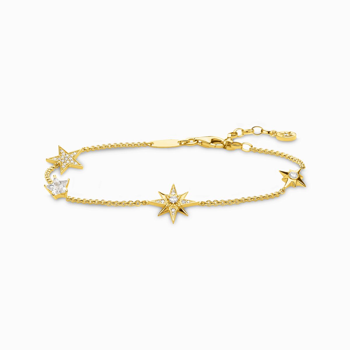 Bracelet stars gold