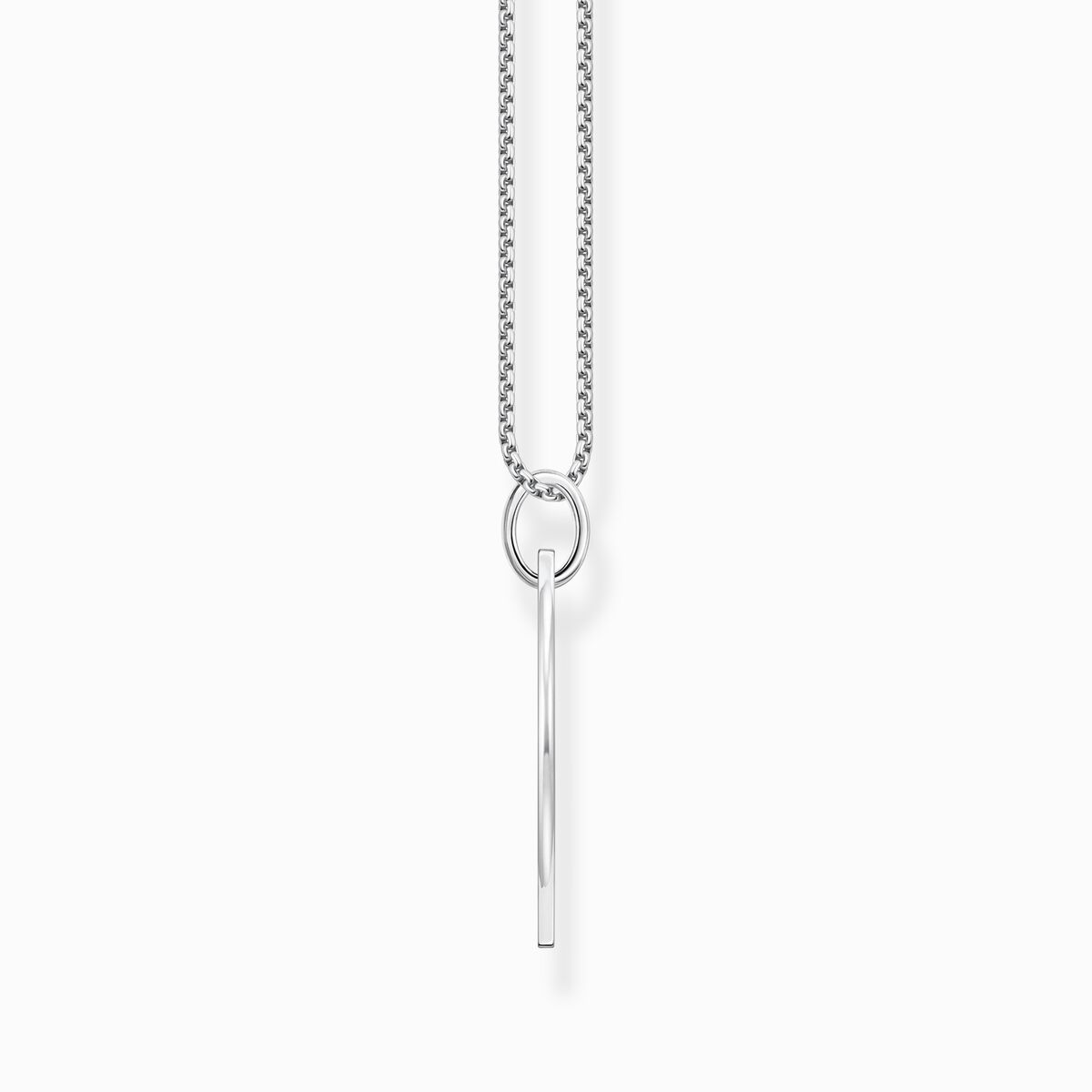 Necklace tag silver