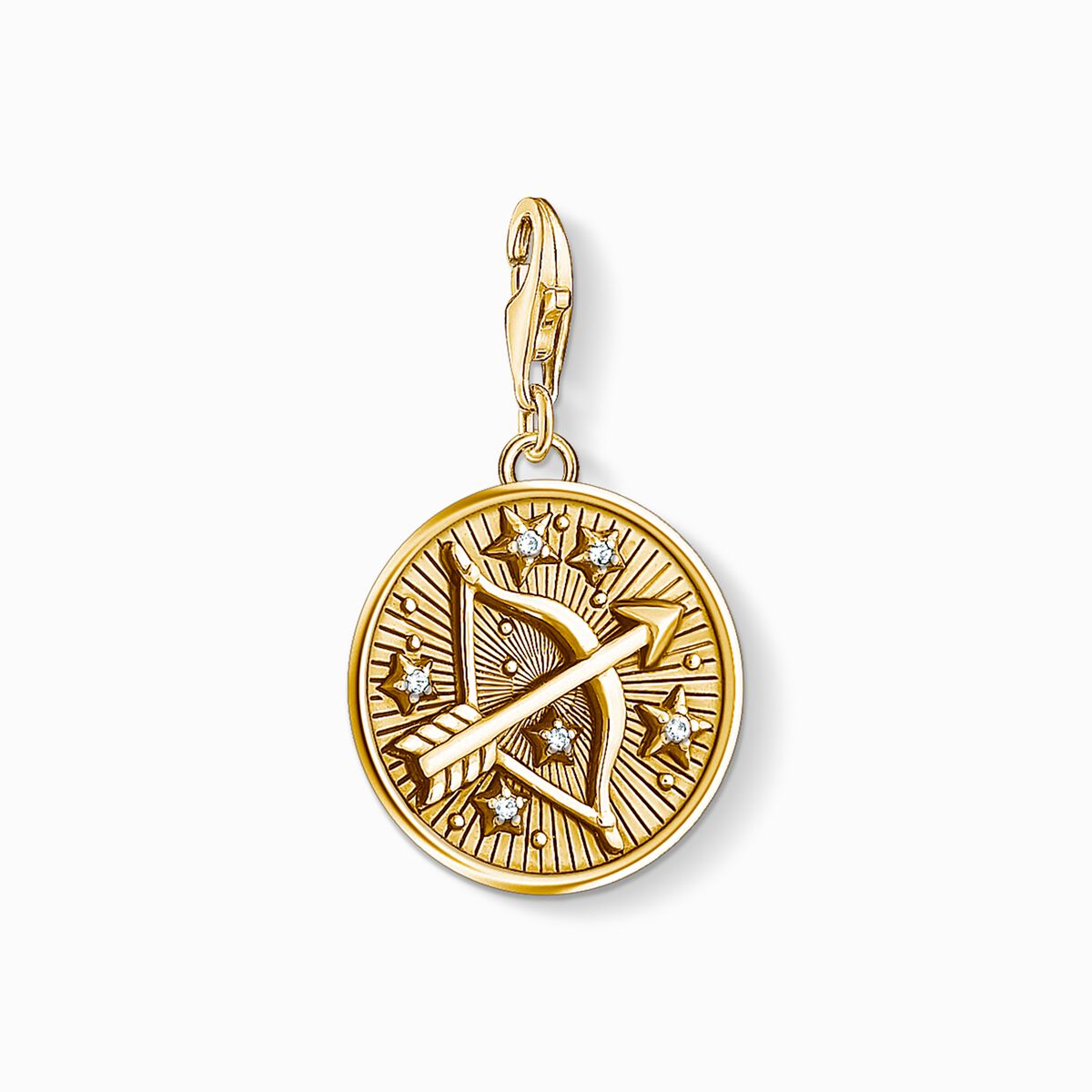 Charm pendant zodiac sign Sagittarius