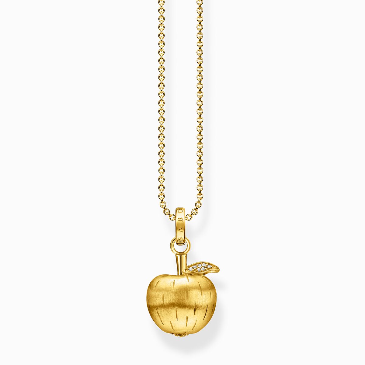 Necklace apple gold