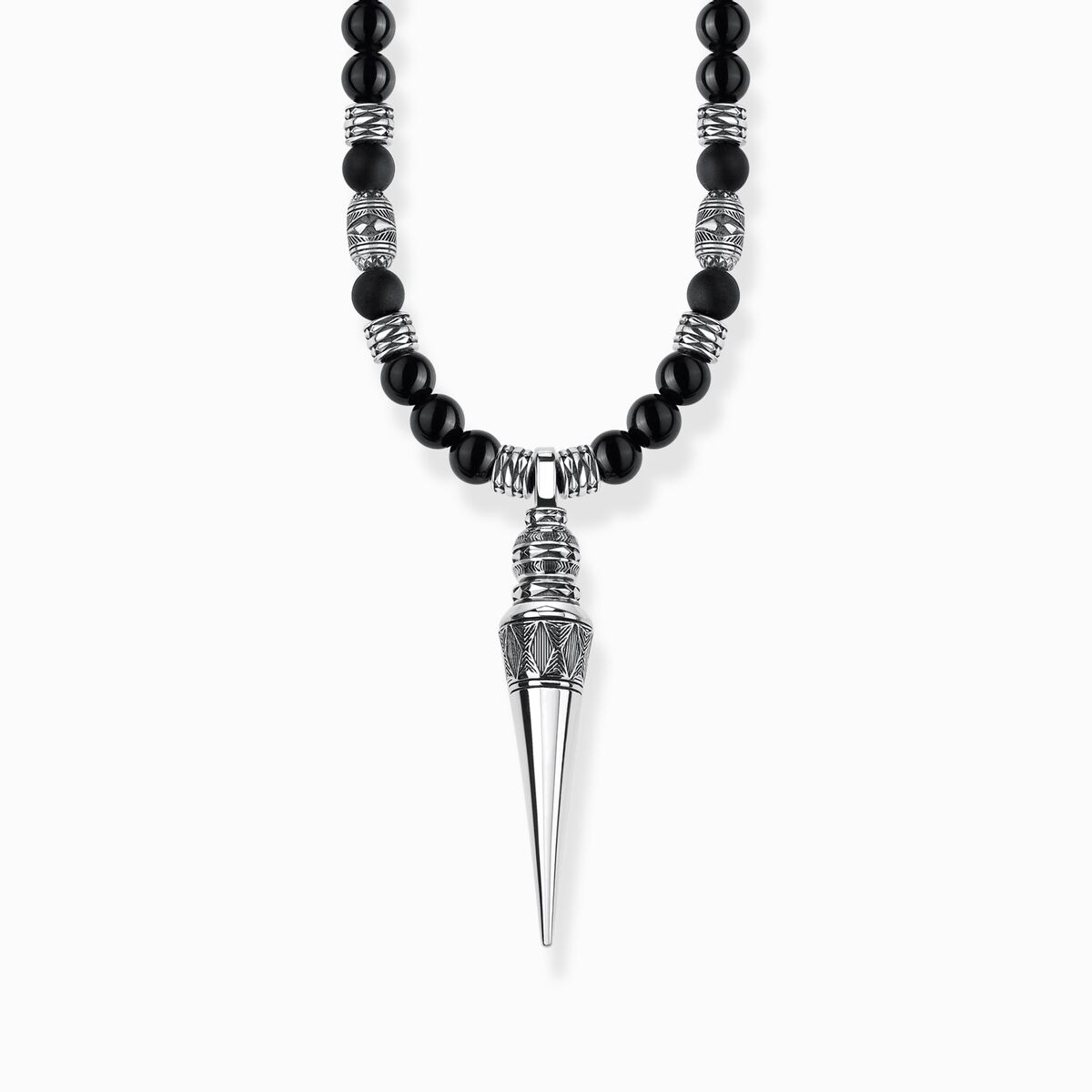 Necklace meditation, black