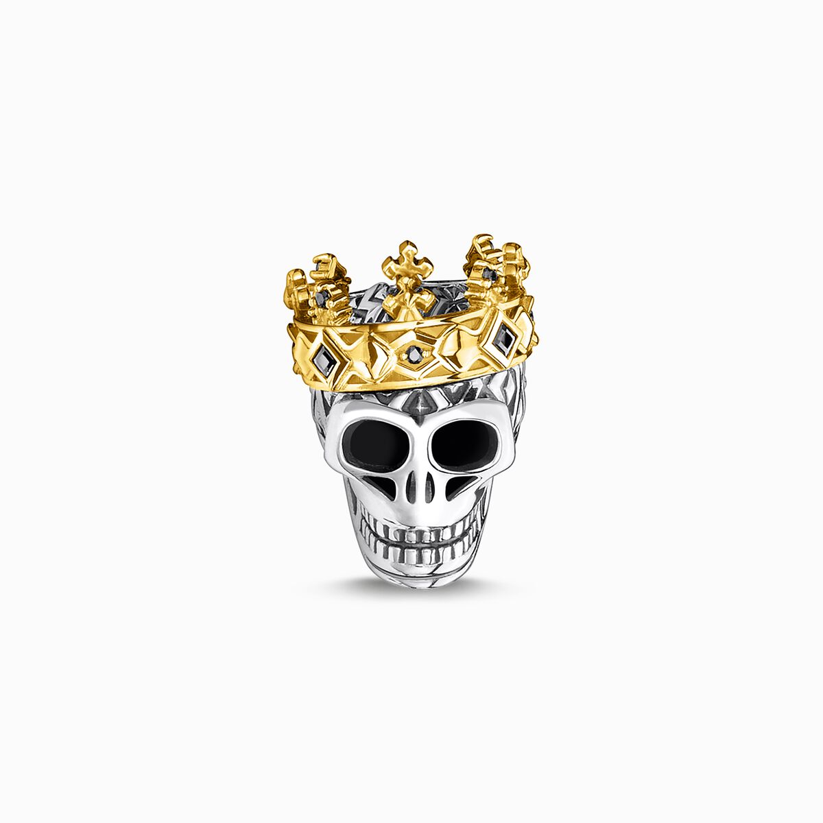 Bead skull crown