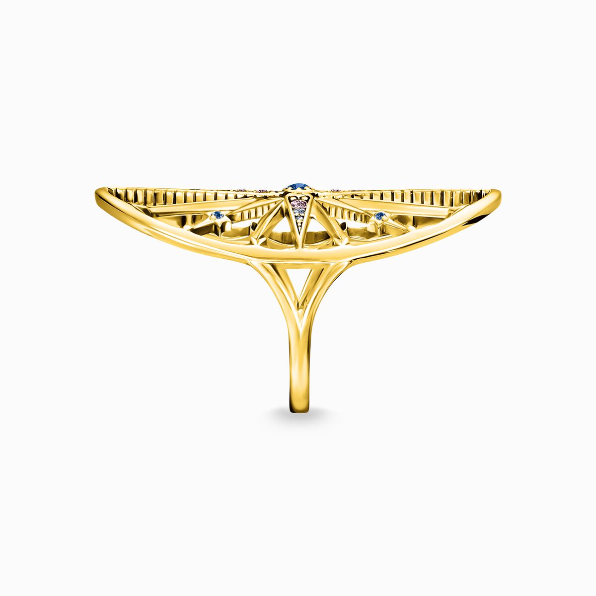 Ring royalty star gold