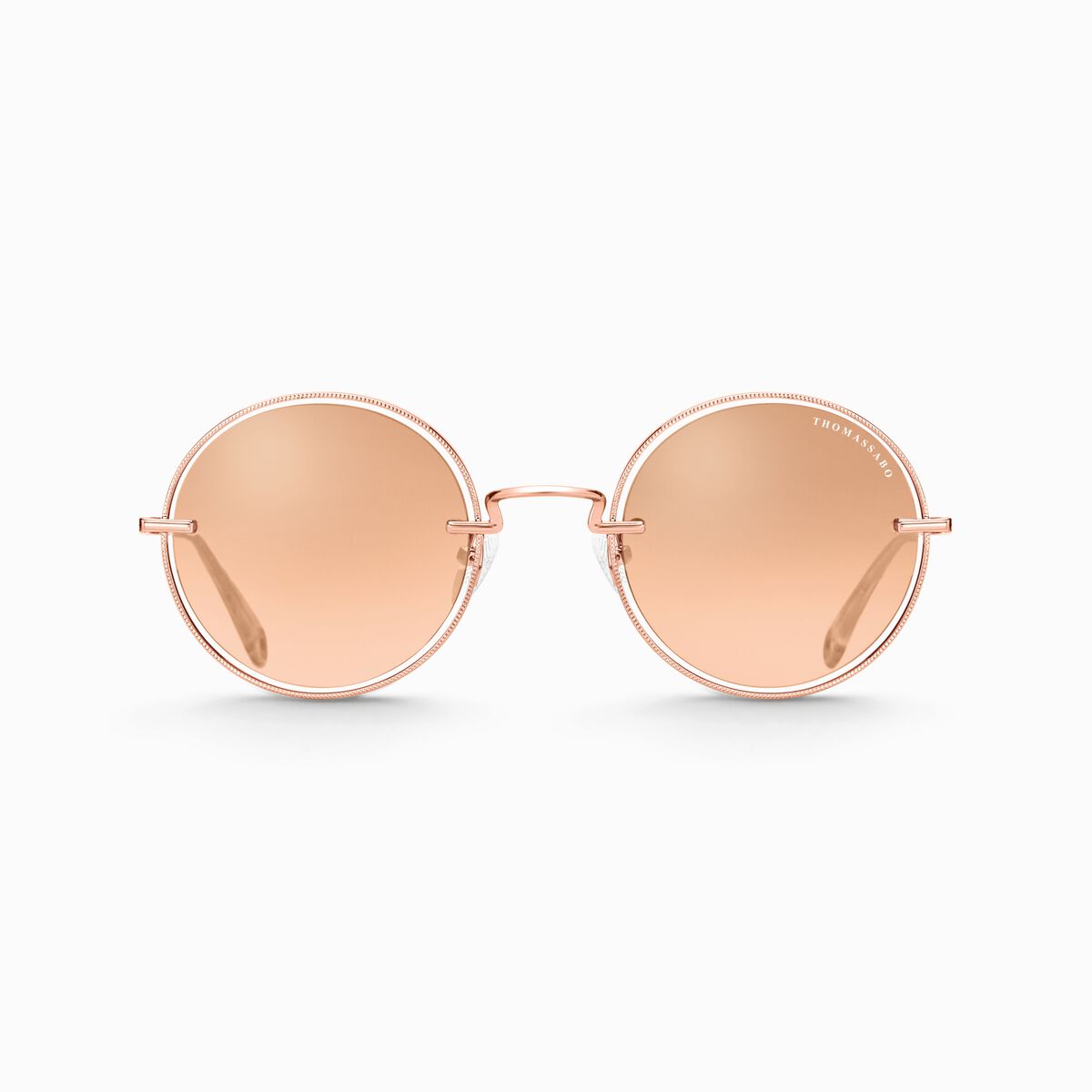 Sunglasses Romy round mirrored