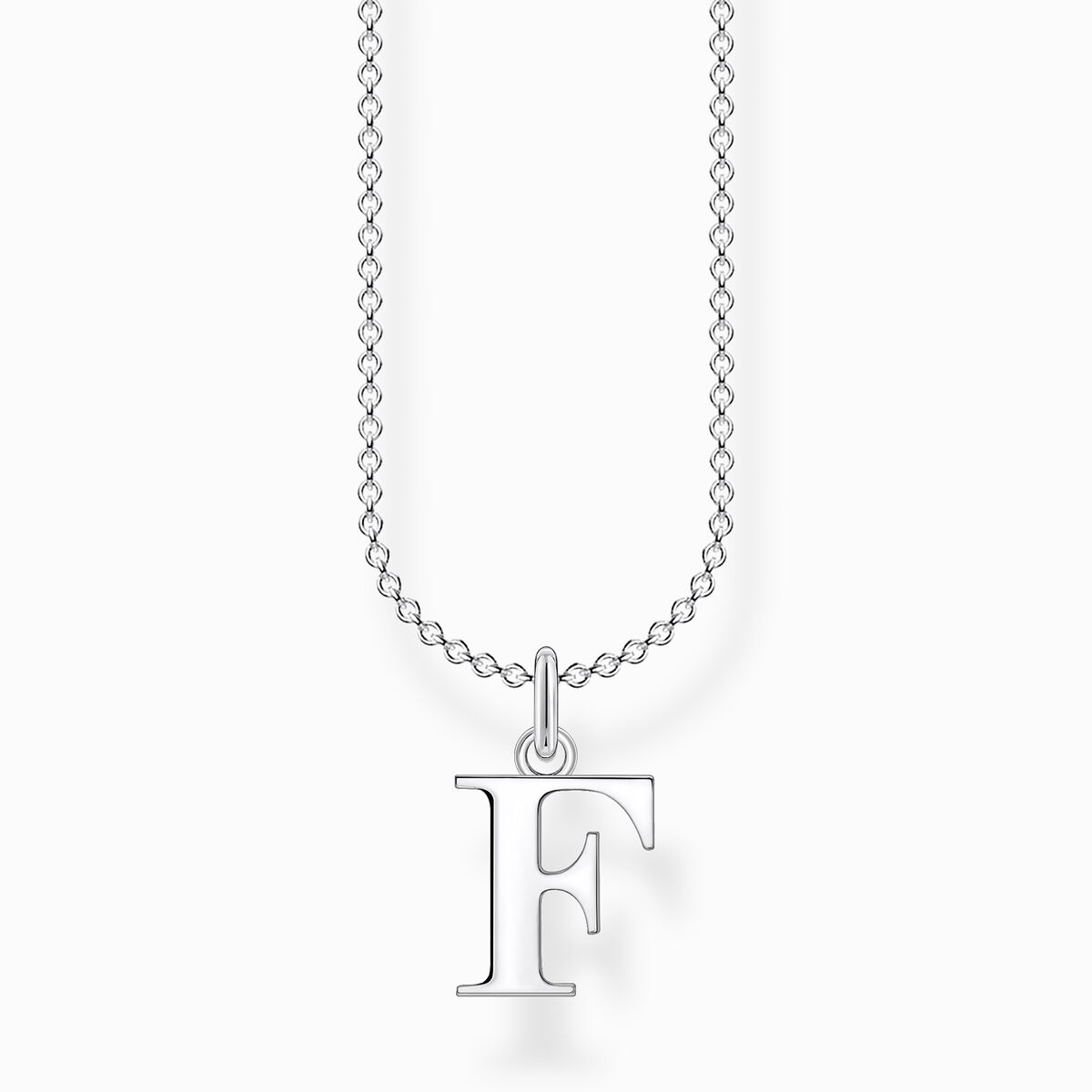 Necklace letter f