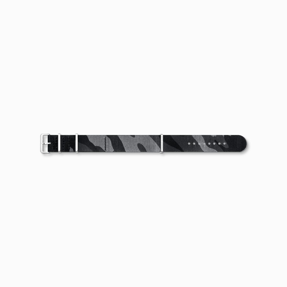 Watch strap Code TS nato black camouflage