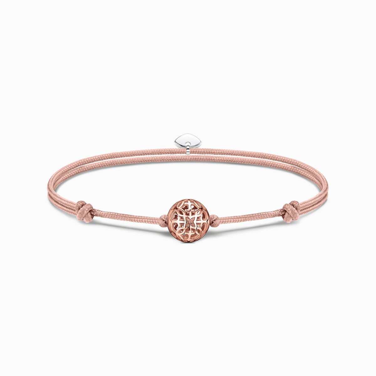 Bracelet Karma Secret with Bead rose gold plated