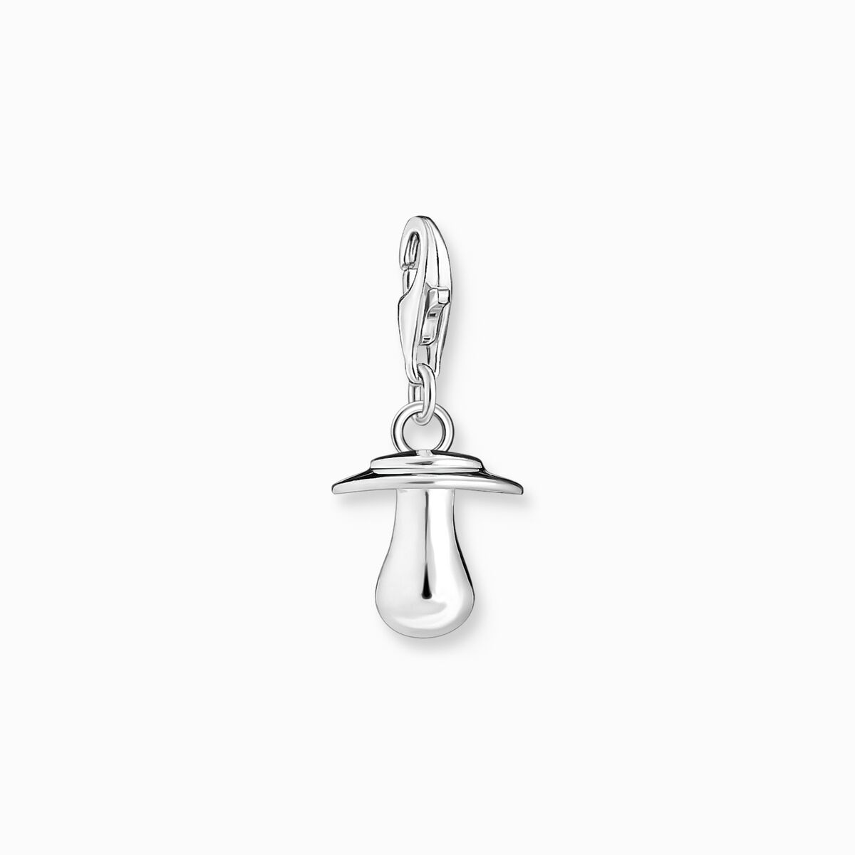 Charm pendant dummy silver