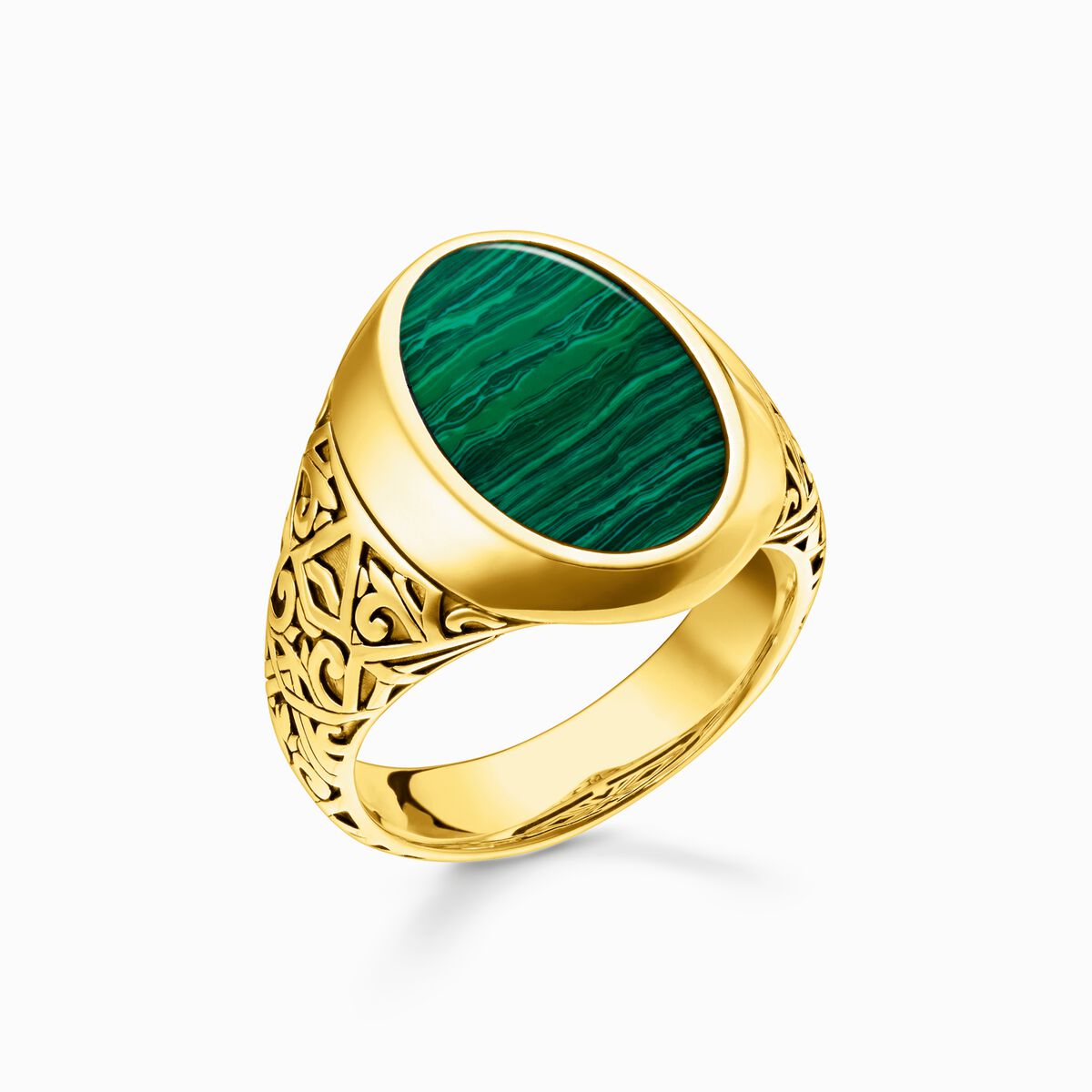 Ring green-gold