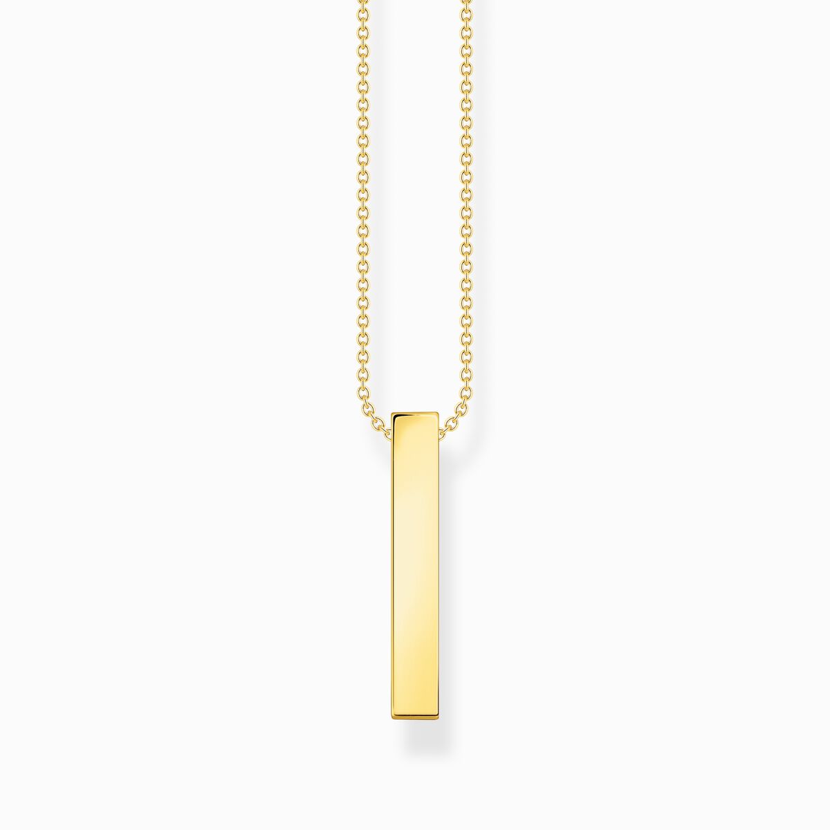 Necklace with colourful stones gold plated