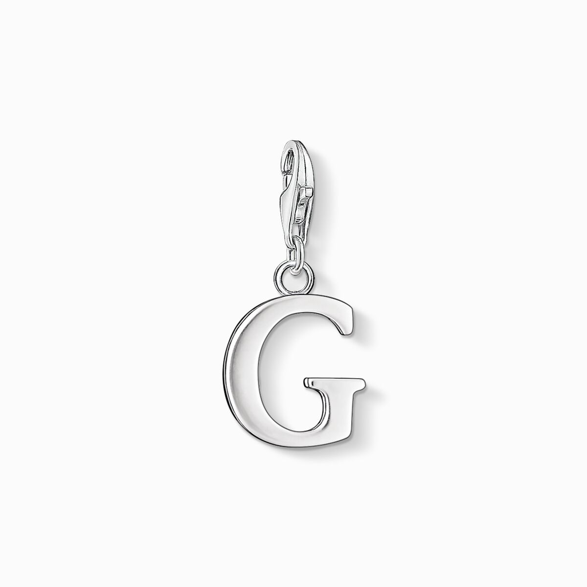Charm pendant letter g