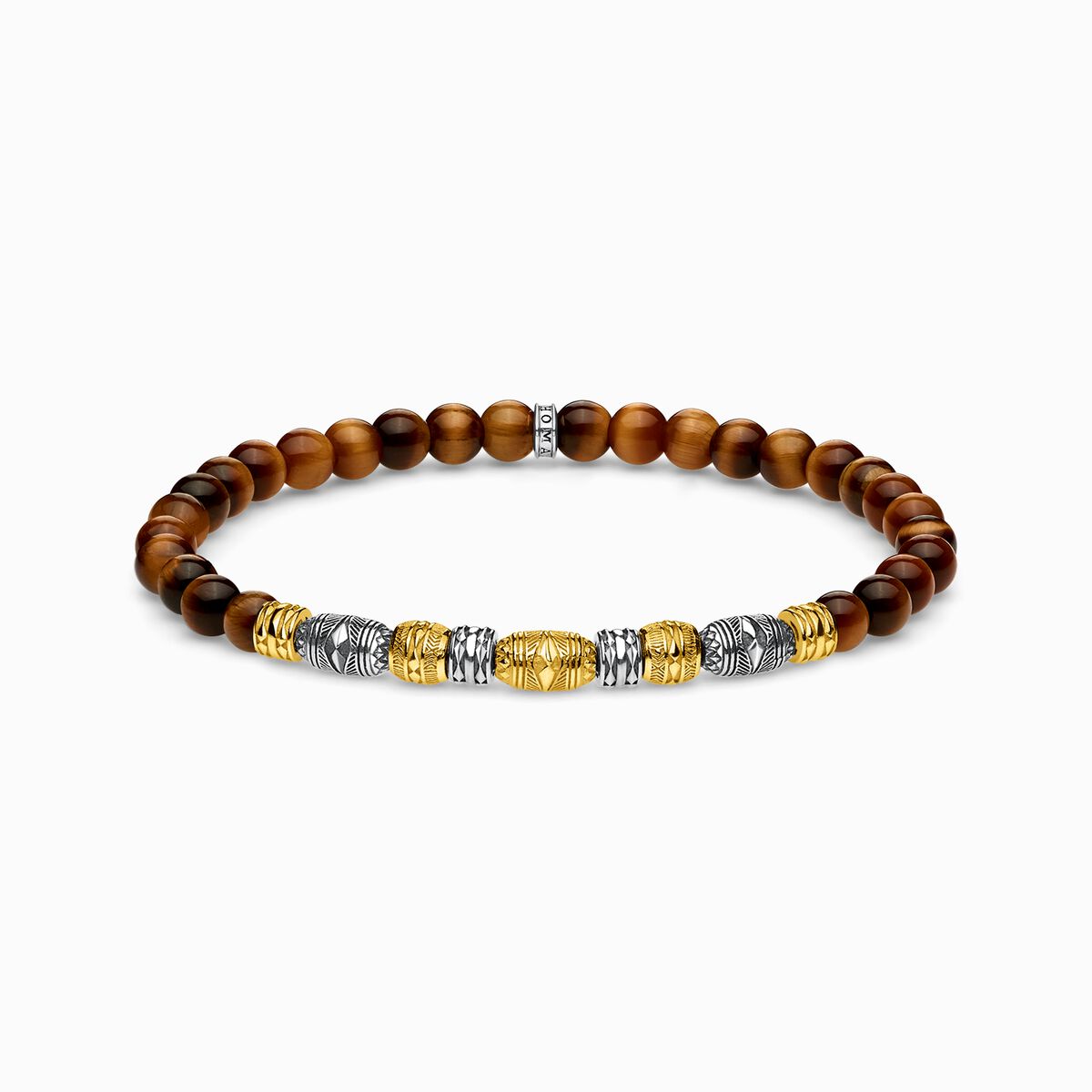 Bracelet two-tone lucky Charm, gold