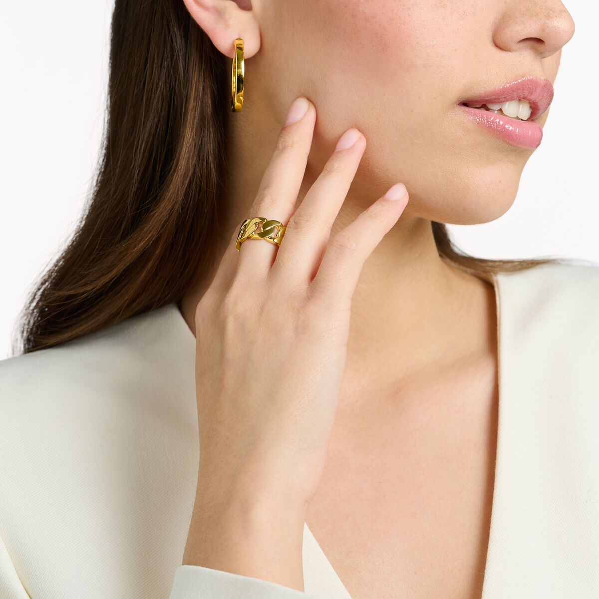 Ring links gold