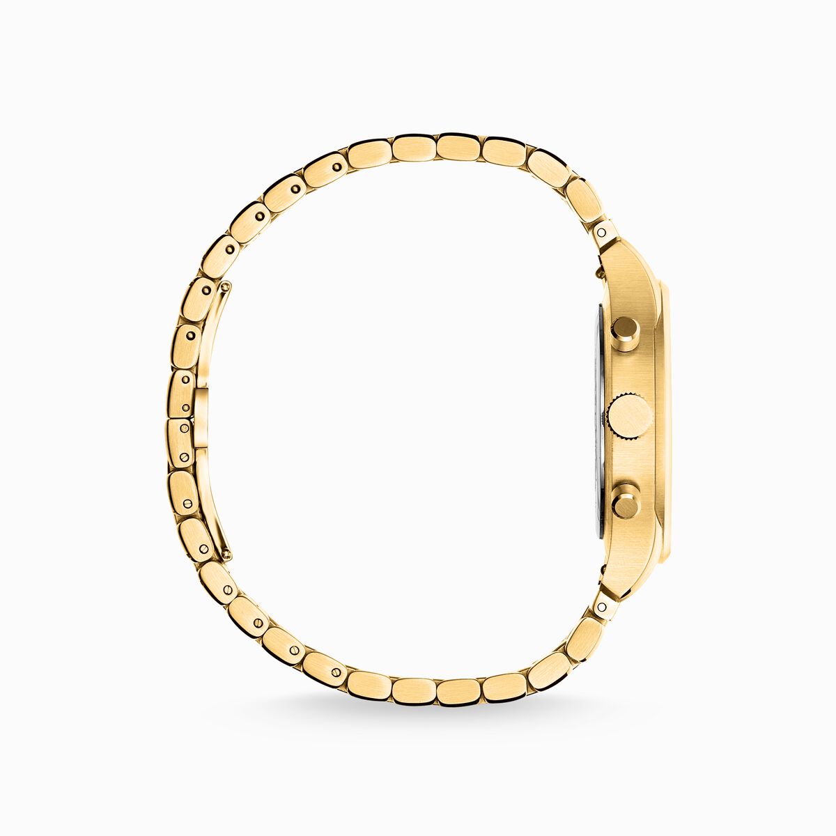Men’s watch Rebel at Heart Chronograph gold black