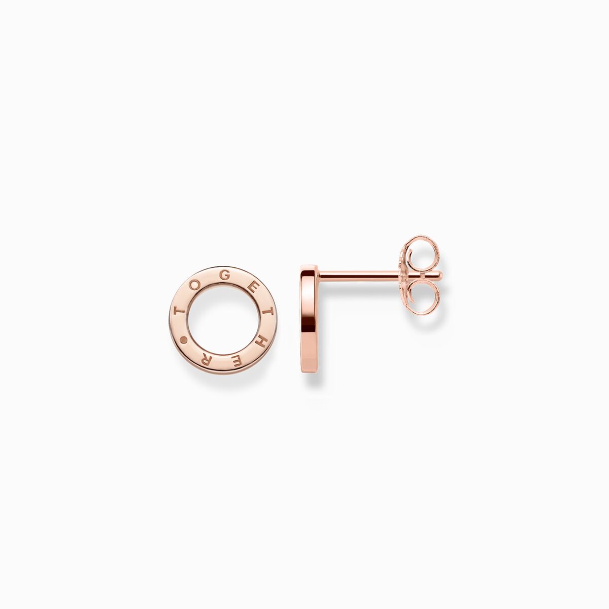 Ear studs circles Together