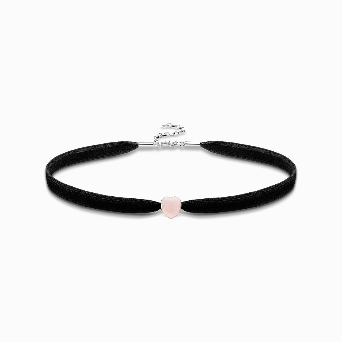 Choker pink heart