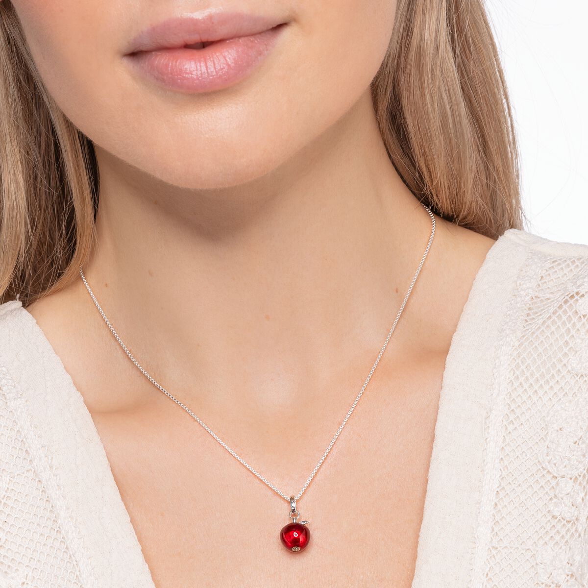 Pendant apple red