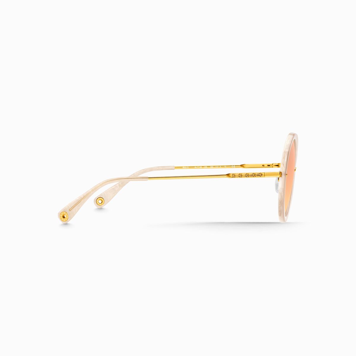 Sunglasses Romy round ethnic mirrored